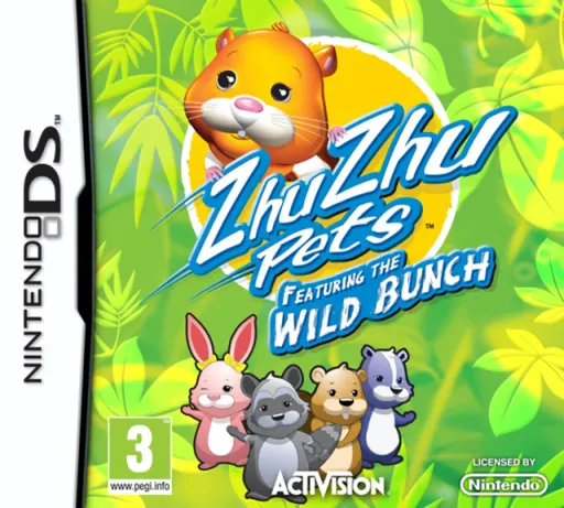 ZhuZhu Pets Featuring The Wild Bunch (Europe) (En,Fr,De,Es,It) (NDSi Enhanced)